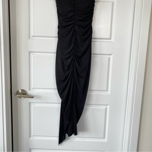 Ruby Rox Bodycon Rouched Midi Dress - Picture 3 of 9